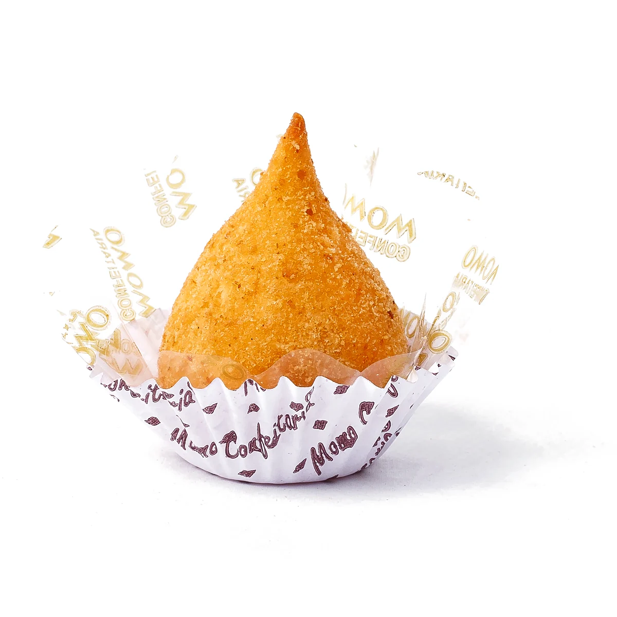 Coxinha mix de frango com catupiry
