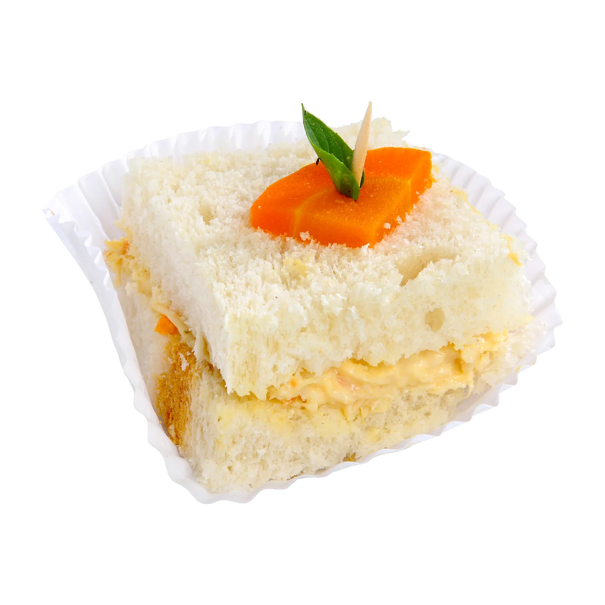 Sanduíche mini patê de frango